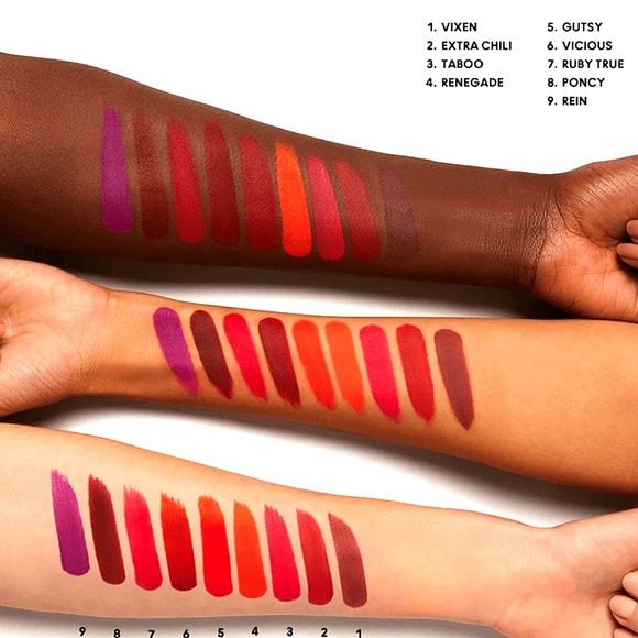 NEW MAC | LOCKED KISS 24 HOUR LIPSTICK - RENEGADE - Picture 5 of 8